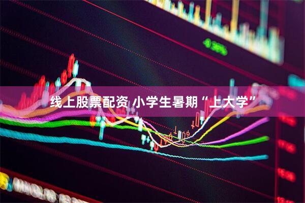 线上股票配资 小学生暑期“上大学”